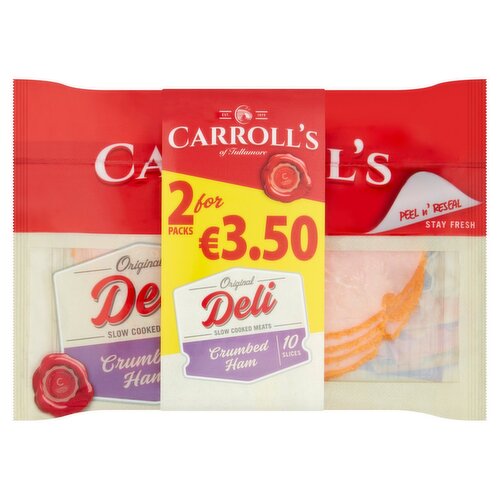 Carrolls Original Deli Crumbed Ham Twin Pack (180 g)