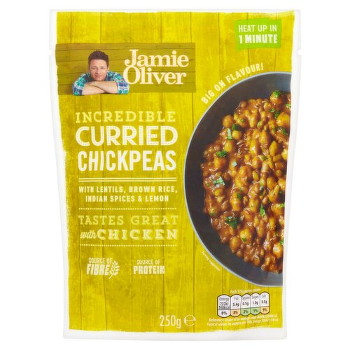 Jamie Oliver Curried Chickpeas (250 g)