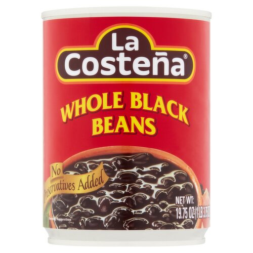 La Costeña Whole Black Beans (560 g)