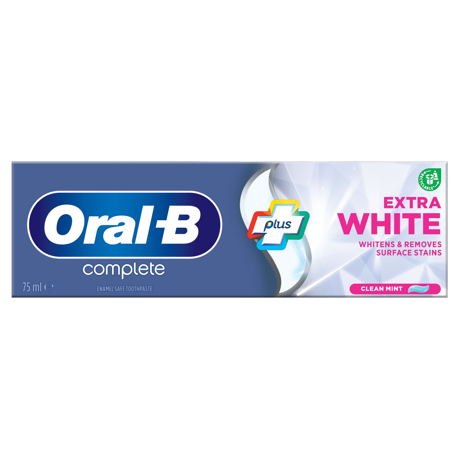 Oral-B Complete Plus Extra White Toothpaste (75 ml)