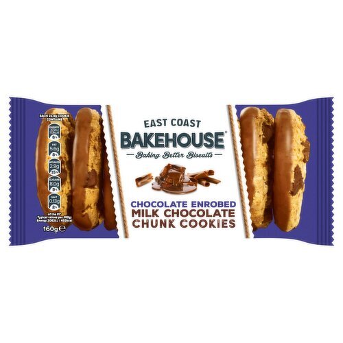 East Coast Bakehouse Milk Chocolate Chunk Cookies (160 g)