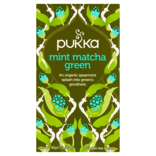 Pukka Organic Mint Matcha Green Tea (40 g)