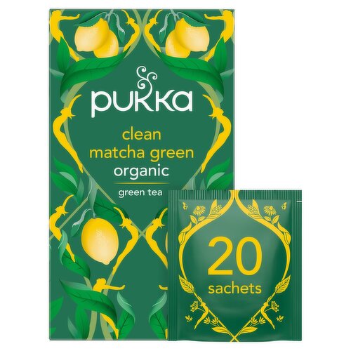 Pukka Organic Clean Matcha Green Tea (40 g)