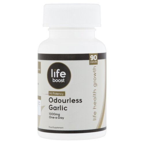 Lifeboost Hi Potency Ouderless Garlic 90 Caps (90 Piece)