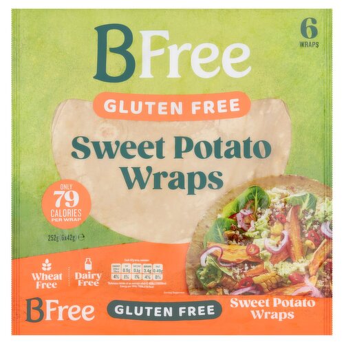 BFree Gluten Free Sweet Potato Wraps (252 g)