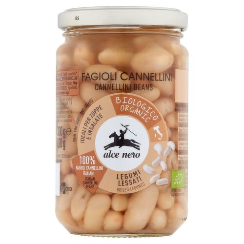 Alce Nero Organic Cooked Cannellini Beans (300 g)