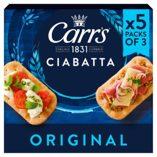 Carr's Ciabatta Crackers Original Crackers (140 g)