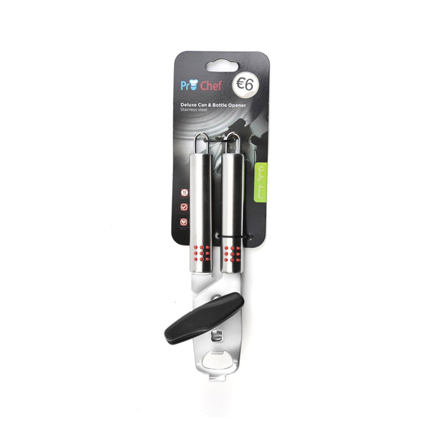Pro Chef Deluxe Can & Bottle Opener (1 Piece)