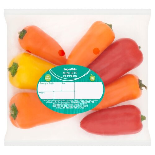 SuperValu Mini Bite Peppers (200 g) Storefront EN