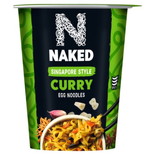 Naked Singapore Style Curry Egg Noodles (78 g)