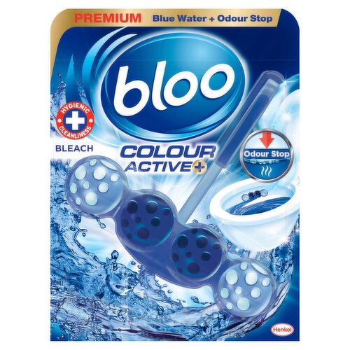 Bloo Colour Active Bleach Toilet Block (50 g)