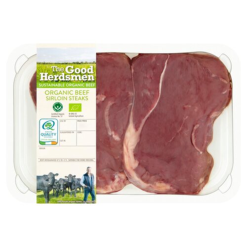 Good Herdsmen Organic Beef Sirloin Steak (440 g)
