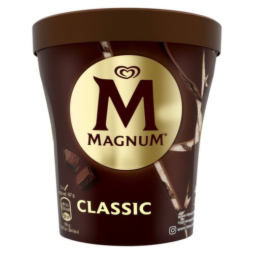 Magnum Classic Vanilla Ice Cream with Chocolate Pieces (440 ml)