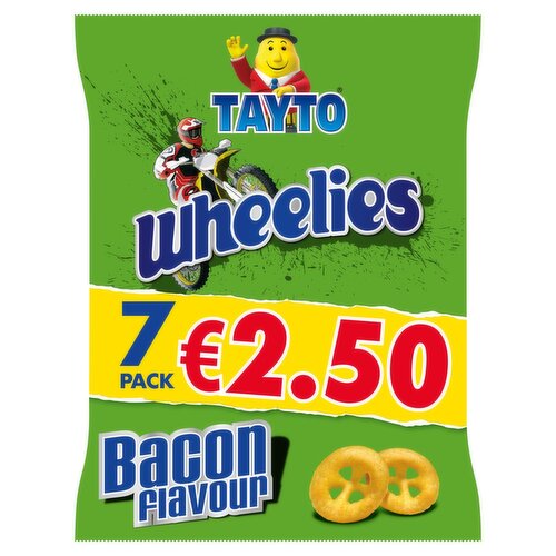 Tayto Wheelies 7 Pack (20 g)