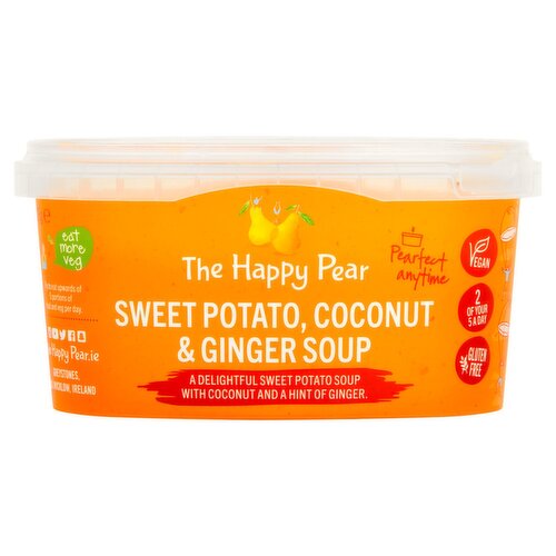 The Happy Pear Sweet Potato, Coconut & Ginger Soup (375 g)