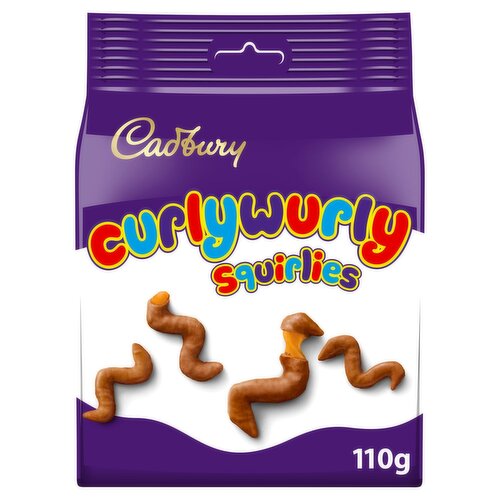 Cadbury Curlywurly Squirlies Chocolate Pouch (108 g)