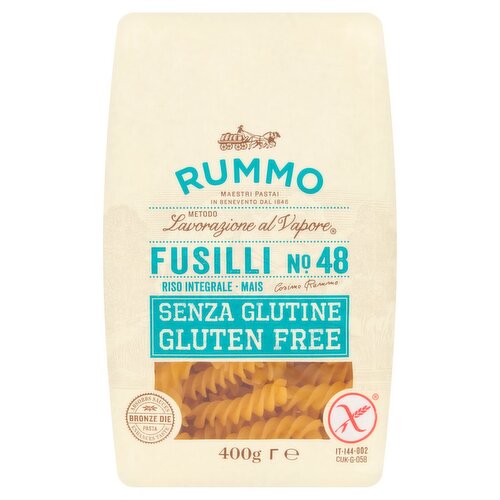 Rummo Gluten Free Fusilli Pasta (400 g)