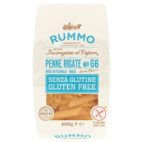 Rummo Gluten Free Penne Rigate Pasta (400 g) Storefront EN