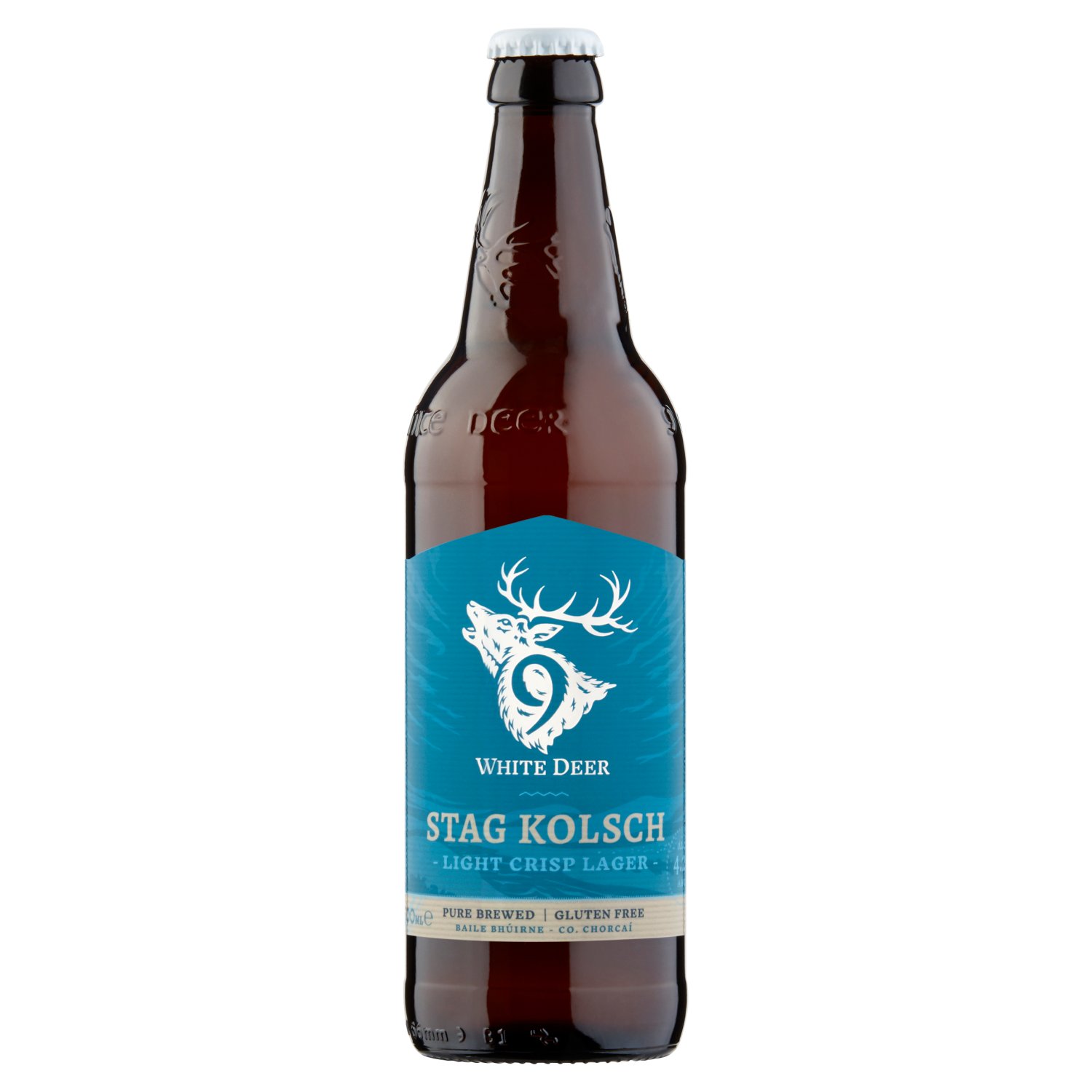 9 White Deer Stag Kolsch Bottle (500 ml)