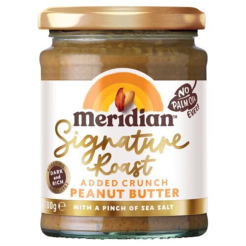 Meridian Signature Roast Added Crunch Peanut Butter (280 g)