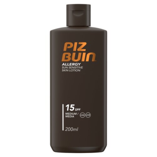 Piz Buin Allergy Sun Sensitive Skin Lotion SPF 15 (200 ml)