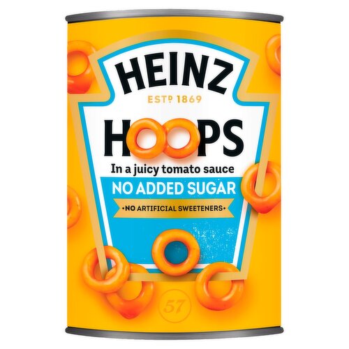 Heinz Hoops No Added Sugar (400 g)