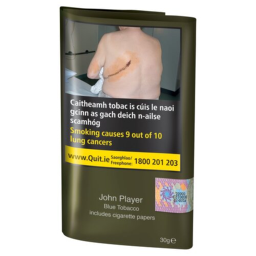 John Player Blue Tobacco 30g Pouch (with papers) (30 g)