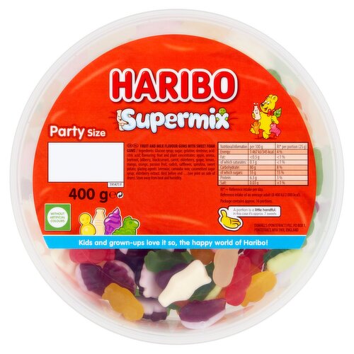 Haribo Supermix Drum (400 g)