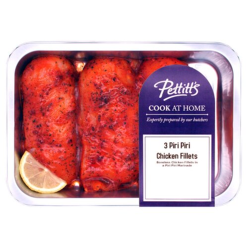 Pettitt's 3 Piri Piri Chicken Fillets (1 Piece)