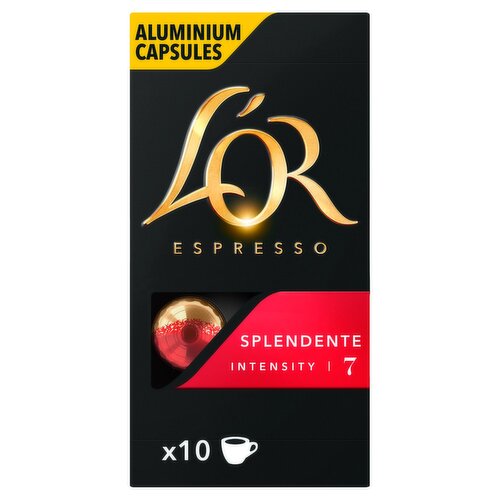 L'OR Espresso Splendente Intensity 7 Capsules 10 Pack (50 g)