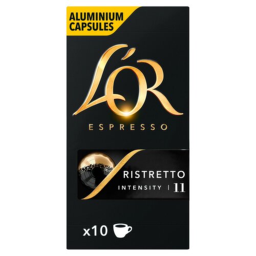 L'OR Ristretto Intensity 11 Capsules 10 Pack (52 g)