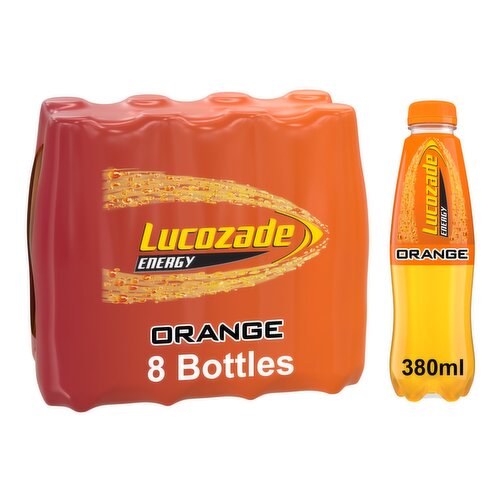 Lucozade Energy Orange 8 Pack (380 ml)