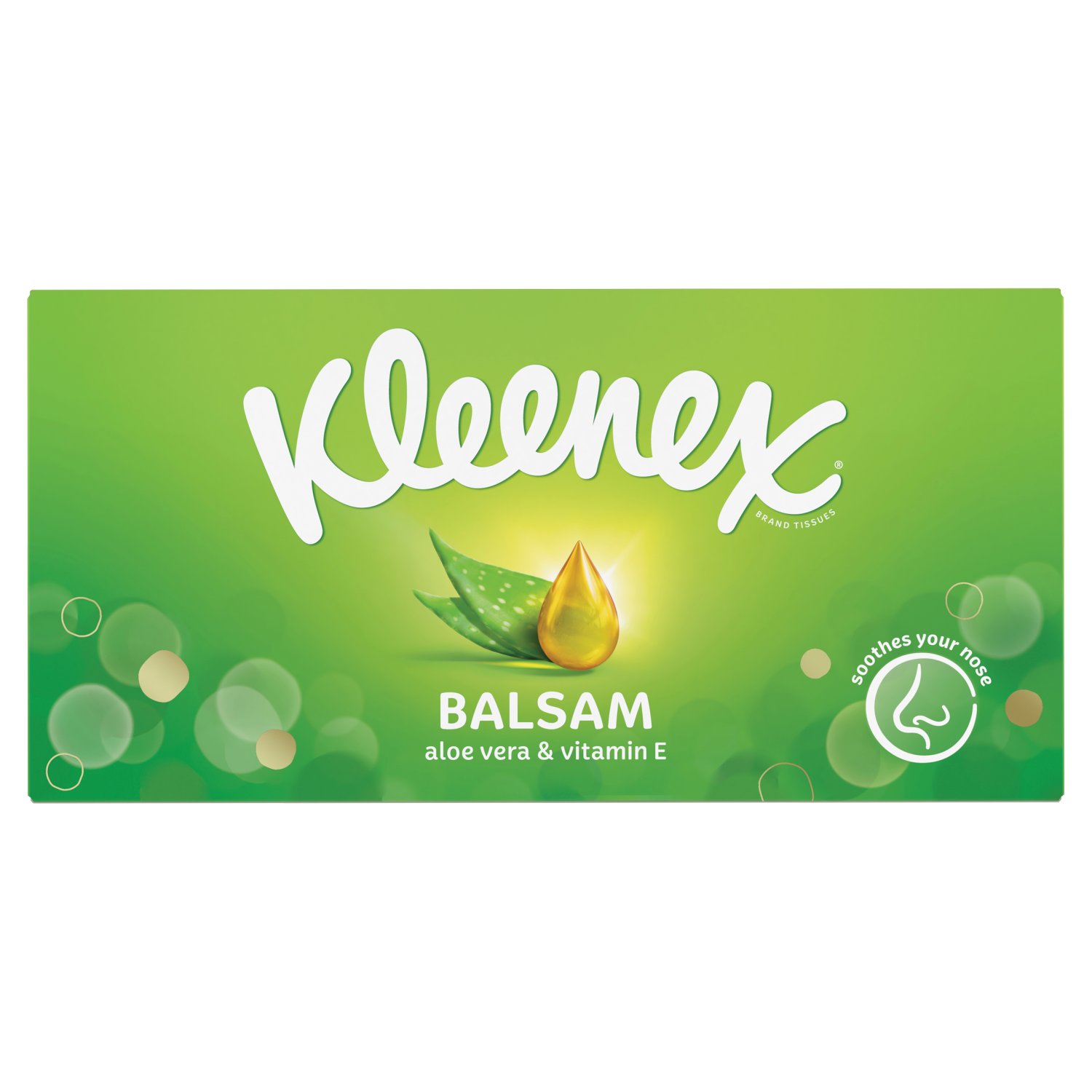 Kleenex Balsam Regular Facial Tissue 64 Sheet (64 Sheets)
