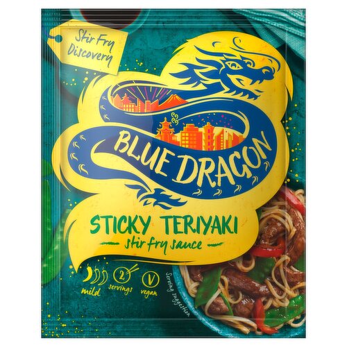 Blue Dragon Sticky Teriyaki Stir Fry Sauce (120 g)