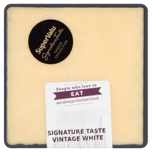 Signature Tastes Vintage White Cheddar Cheese (1 kg)