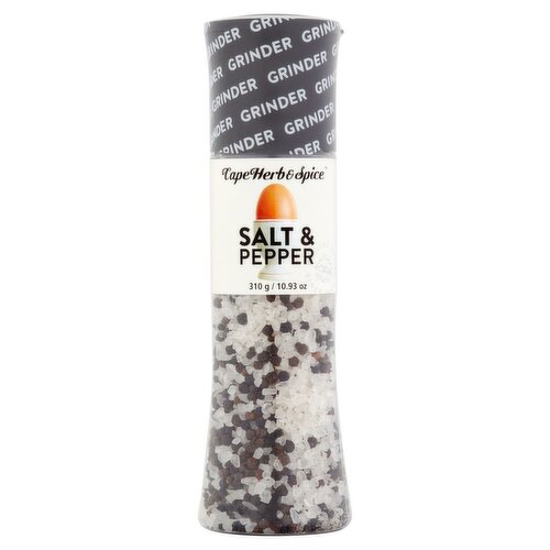 Cape Herb Giant Salt & Black Peppercorn Grinder (310 g)