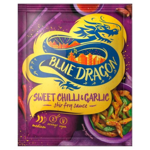 Blue Dragon Sweet Chilli & Garlic Stir Fry Sauce (120 g)