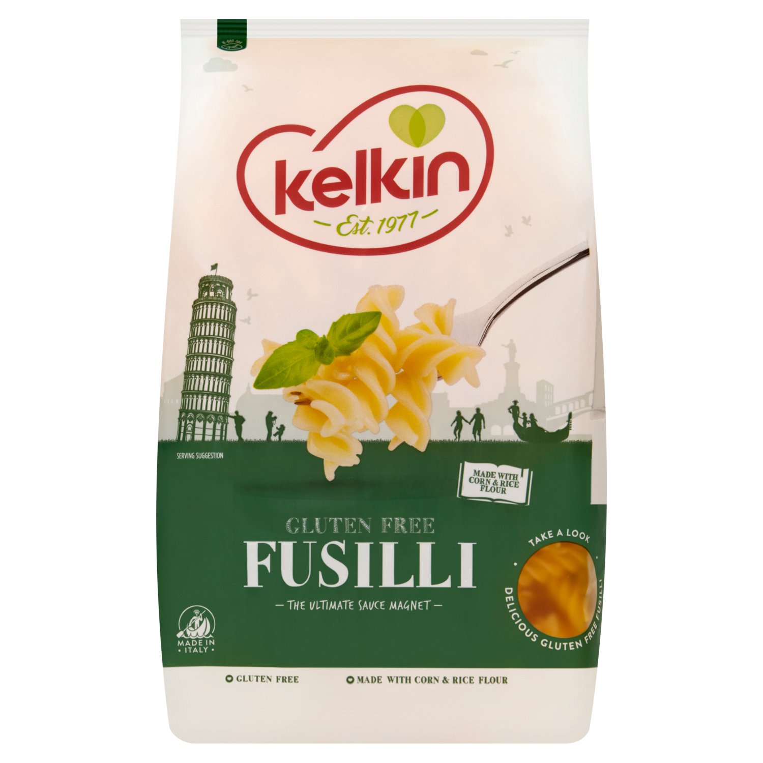 Kelkin Gluten Free Fusilli Pasta (500 g)