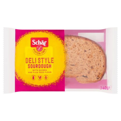 Schar Deli Style Gluten Free Sourdough Bread (240 g)