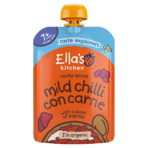 Ella's Kitchen Mild Chilli Con Carne with Rice 7+ Months (130 g)