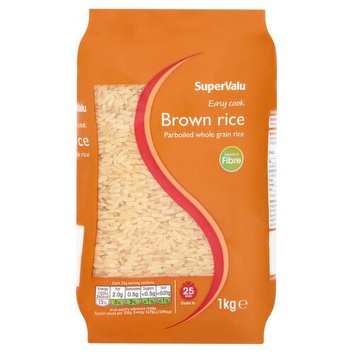 SuperValu Easy Cook Brown Rice (1 kg)