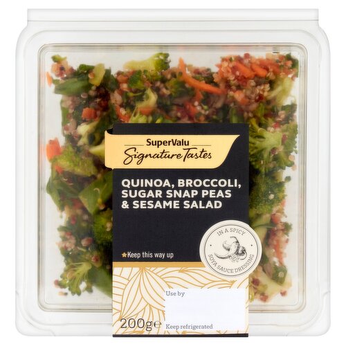 Signature Tastes Quinoa, Brocolli Sugarsnap & Sesame Salad (200 g)