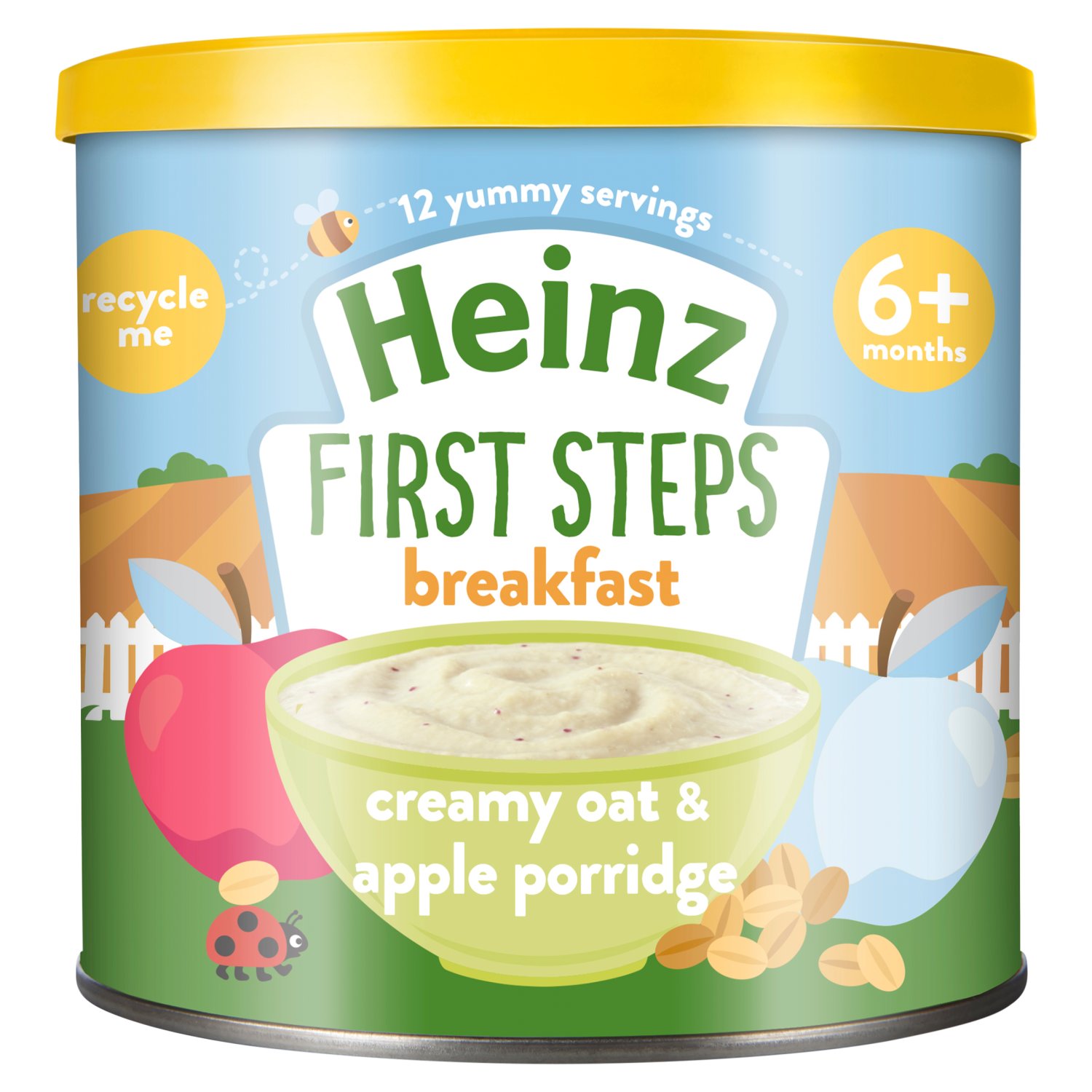 Heinz Creamy Oat & Apple Porridge 6+ Months (240 g)