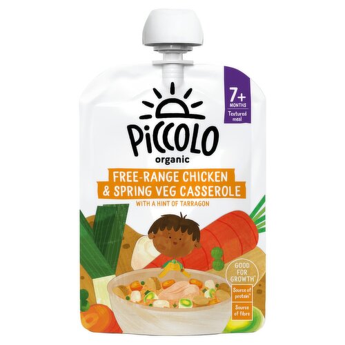 Piccolo Organic Spring Vegetables & Chicken (130 g)