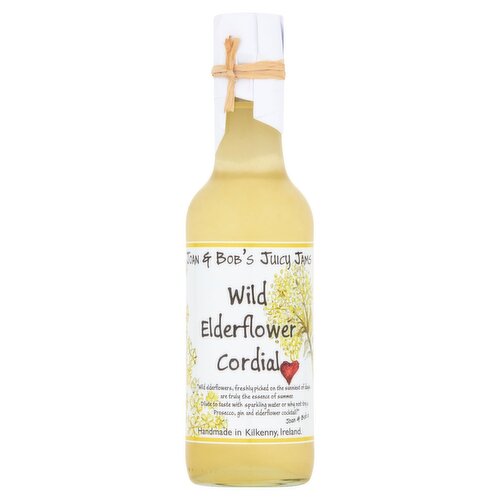 Joan & Bobs Wild Elderflower Cordial (250 ml)