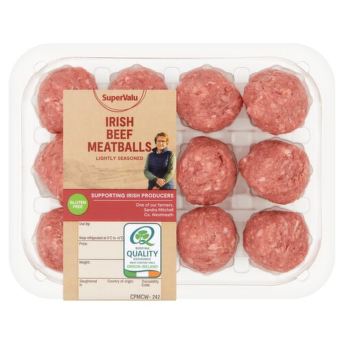 SuperValu Fresh Irish Irish Beef Meatballs (360 g)