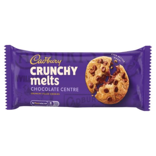 Cadbury Crunchy Melts Chocolate Centre Cookies (156 g)