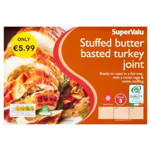 SuperValu Fresh Irish Stuffed Basted Turkey Joint (500 g)