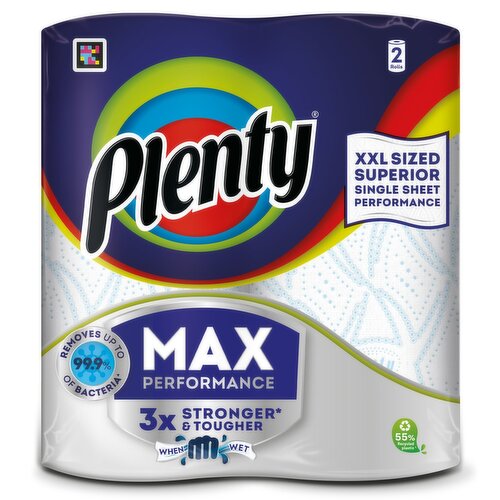 Plenty The Extra Big One Kitchen 2 Roll (2 Roll)