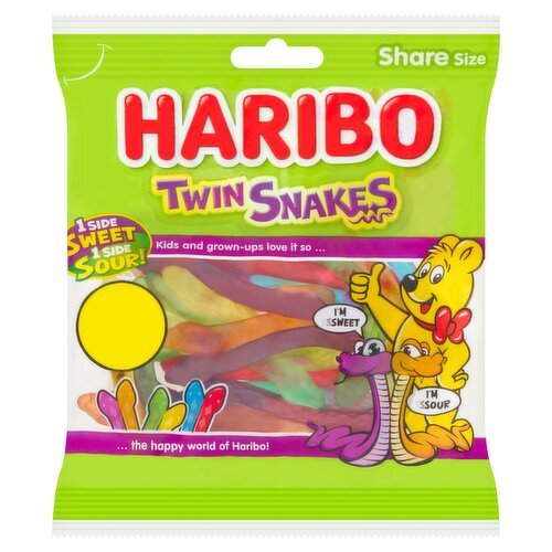 Haribo Twin Snakes (140 g)